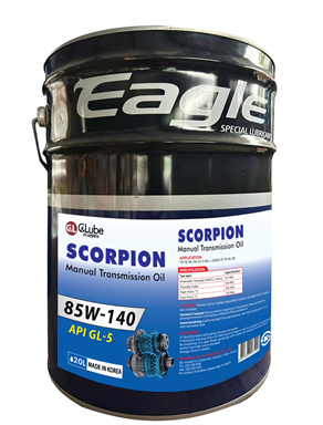 Dầu cầu,hộp số Scorpion GL-5; 85W140